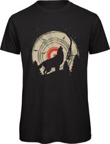 Wolf - Dieren T-Shirt Heren - Katoen