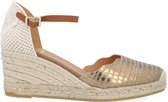 Kanna 9225 Espadrilles - Met Sleehak - Dames - Goud - Maat 38