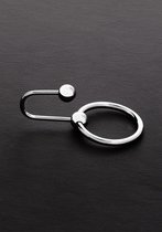 Full Stop C-Plug with Steel Ring (25mm) - Cock Rings -