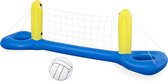 Bestway Opblaasbaar Volleybalnet voor zwembad met bal - 244x 64 x 76cm