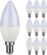 IJver Associëren Monetair 10x V-TAC - E14 LED lamp - 4 Watt - Vervangt 30 watt - 320 Lumen - 2700K  Extra warm... | bol.com