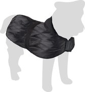 Honden Winterjas IJsbeer - Zwart - 80 cm ruglengte