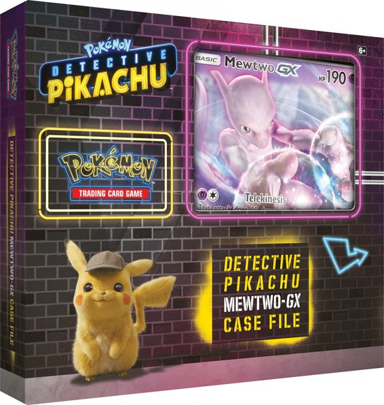 Pokémon Detective Pikachu GX Box Mewtwo - Pokémon kaarten