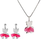 Orphelia SET-7132 - Ketting(en) met oorbel(len) - Zilver 925