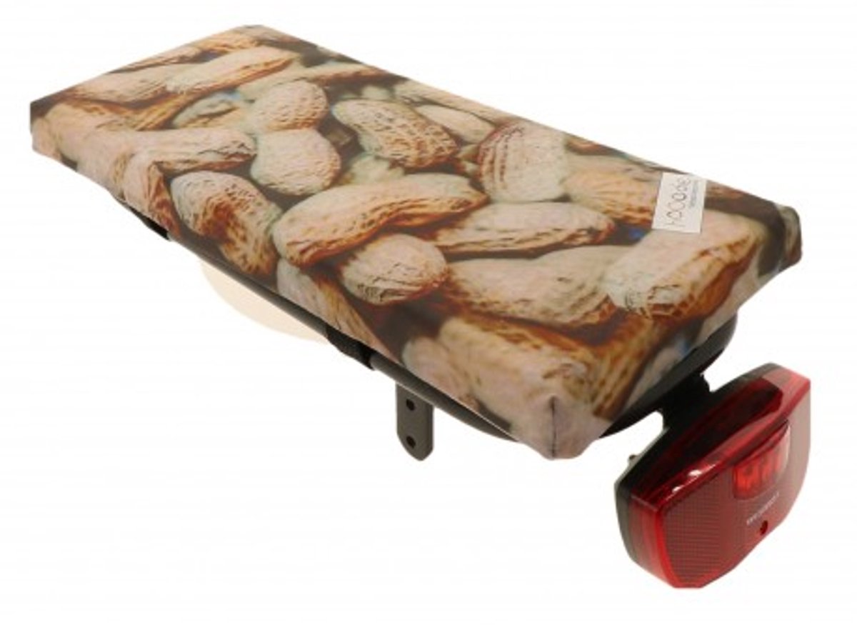 HOOODIE Cushie - Fietskussen Bagagedrager - Peanuts - Kussentje fietsstoeltje