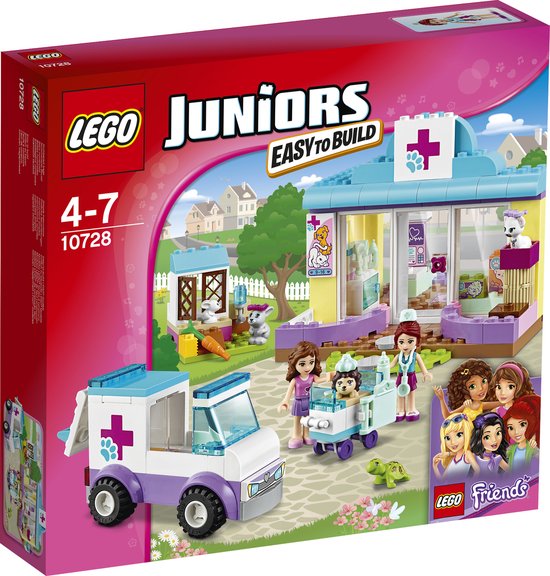 LEGO Juniors Friends Mia’s Dierenkliniek - 10728 | bol