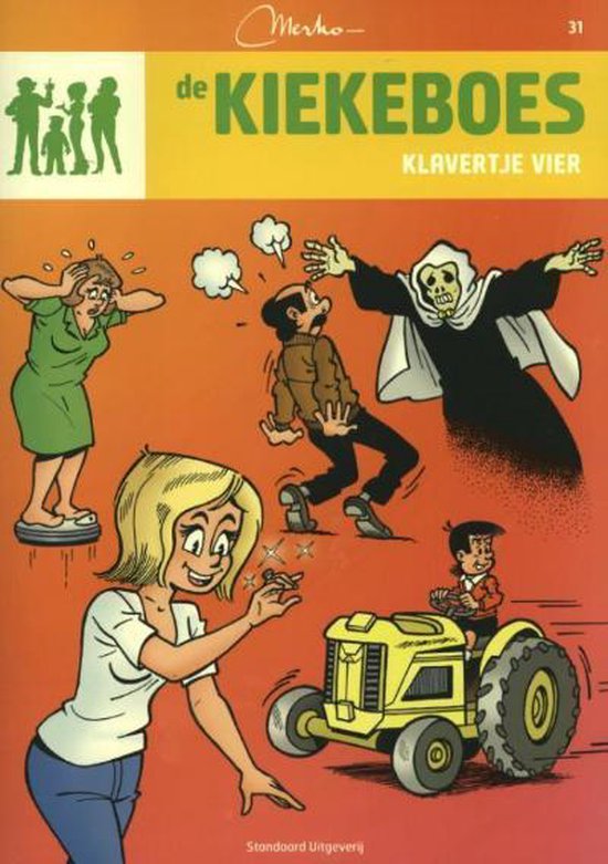Cover van het boek 'De Kiekeboes 031 Klavertje vier'