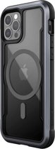 Raptic Shield Pro iPhone 12 / 12 Pro Hoesje voor magnetische ring Zwart