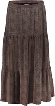 Geisha Rok Skirt Little Dots And Smock 16370 26 Black/brown Dames Maat - 44