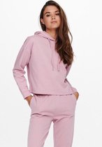 Only Trui Onldreamer Life L/s Hood Swt Noos 15241103 Dawn Pink Dames Maat - L