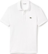 Lacoste Black Light Jersey Polo Shirt Heren Sportpolo casual - Maat XS  - Mannen - wit