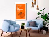 Poster - Orange Colour-30x45