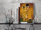 Doe-het-zelf op canvas schilderen - Klimt: The Kiss-40x60