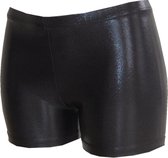 Hotpant Ebony shine SS - Zwart - 44