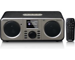 Lenco DAR-030BK - DAB Radio met Bluetooth® en afstandbediening - Zwart