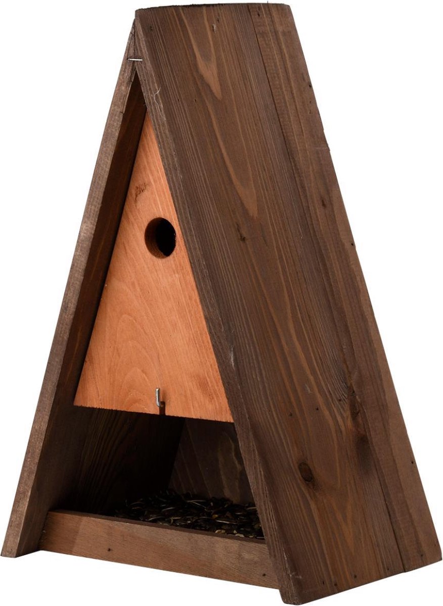 Esschert Design - Nestkast met voederplank NK47
