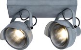 Lucide CICLETA - Plafondspot - 2xGU10 - Grijs