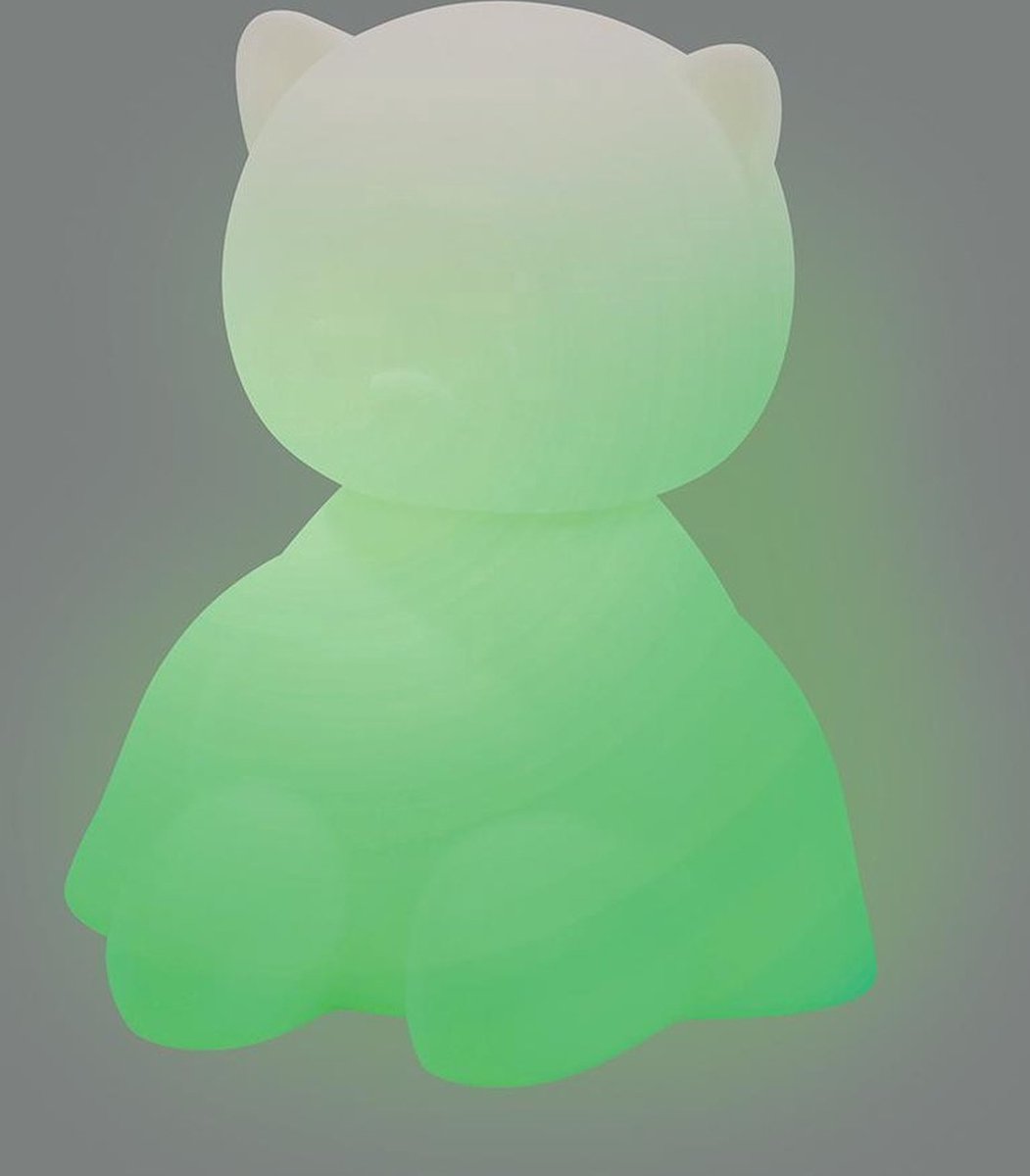 Lamp met verschillende kleuren en lichtsterktes