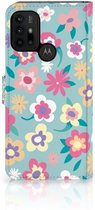 Hoesje ontwerpen Motorola Moto G10 | G20 | G30 GSM Cover Flower Power