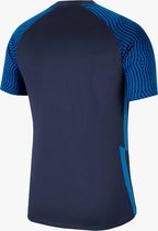 Nike Strike II Shirt Korte Mouw Heren - Marine / Royal | Maat: XL