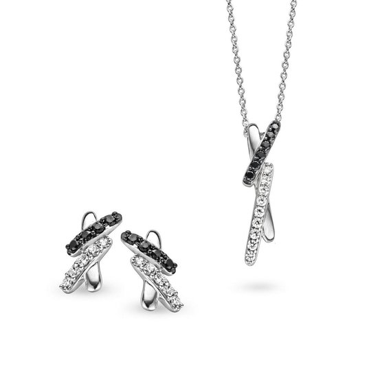 Orphelia SET-5101 - Ketting(en) met oorbel(len) - Zilver 925