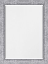 Spiegel Zilver 47x137 cm – Sarah – Unieke spiegel met zilveren lijst – wand spiegels – Muur Spiegel – Perfecthomeshop