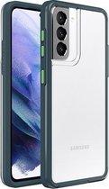 LifeProof See - Samsung Galaxy S21 5G Hoesje - Transparant/Groen/Blauw
