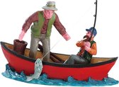 Lemax - Canoe Catch - Kersthuisjes & Kerstdorpen