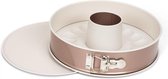 Medina Springvorm Met Tulbandinzet 26 Cm Staal Koper/Beige