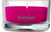 Bolsius Geurkaars True Scents Peony 8 Cm Glas/Wax Roze