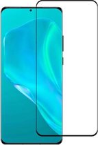 Voor Huawei P50 Pro 3D Curved Edge Volledig scherm gehard glasfilm (zwart)