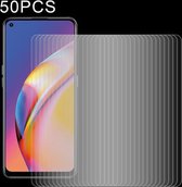 Voor OPPO Reno5 Lite 50 STUKS 0.26mm 9H 2.5D Gehard Glasfolie