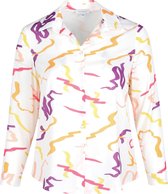 Promiss - Female - Blouse met verfprint  - Multicolor