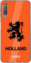 6F hoesje - geschikt voor Samsung Galaxy A7 (2018) -  Transparant TPU Case - Nederlands Elftal - Holland #ffffff