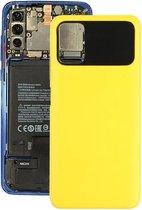 Originele batterij achterkant voor Geschikt voor Xiaomi Poco M3 M2010J19CG (geel)