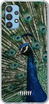 6F hoesje - geschikt voor Samsung Galaxy A32 4G -  Transparant TPU Case - Peacock #ffffff