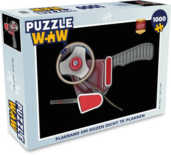 slagader vervorming na school Puzzel Plakband om dozen dicht te plakken - Legpuzzel - Puzzel 1000 stukjes  volwassenen | bol.com
