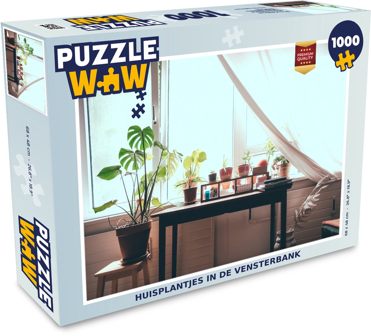 Puzzel Huisplantjes in de vensterbank - Legpuzzel - Puzzel 1000 stukjes  volwassenen | bol.com