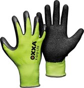 OXXA X-Grip-Lite 51-025 handschoen S Oxxa - zwart/geel - Latex/nylon - Gebreid manchet - EN 388:2016