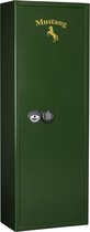 MustangSafes Wapenkluis MSG 6-16 S1  - 5 Wapenplaatsen - 129 cm Geweer lengte - Elektronisch Codeslot MS-1650 (1 gebruikerscode)