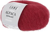 Lang Yarns Alpaca Superlight Rood 25 gram nr 60