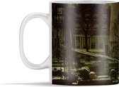 Mok - Winter te Amsterdam - Schilderij van George Hendrik Breitner - 350 ml - Beker
