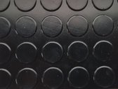 Ikado  Rubberen loper op maat met noppen, 3mm  120 x 330 cm
