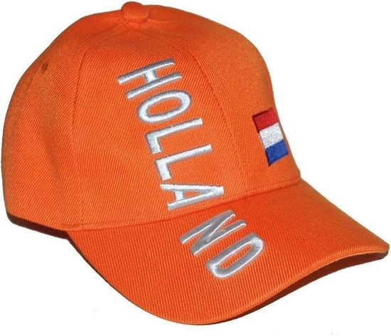 Staat medeklinker molen 4x stuks oranje fan artikelen Baseball cap Holland voor supporters - voor  volwassenen... | bol.com