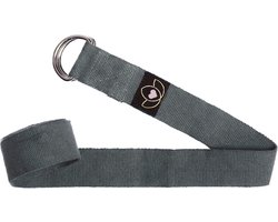 Yoga riem strap extra lang antraciet