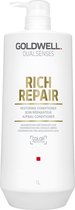 Bol.com Goldwell Dualsenses Rich Repair Anti Breakage Conditioner - 1000 ml aanbieding