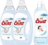 Le Chat Wasmiddel Gel Sensitive & Wasverzachter Dermo Comfort Pakket
