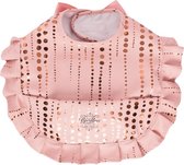 Bjällra Of Sweden Slabbetje Meisjes Polyester Roze/goud