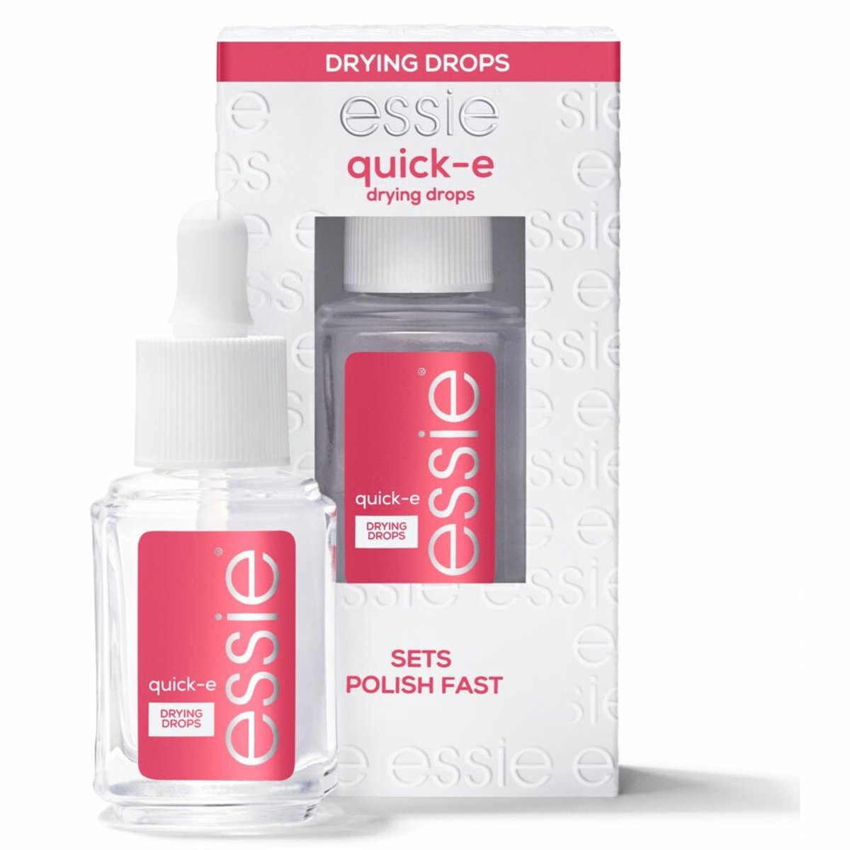 3x Essie Top Coat Quick E Drying Drops 13,5 ml