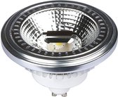 LED Spot - Nicron Hanti - GU10 Fitting - 12W - Warm Wit 3000K - Mat Wit - Aluminium | Vervangt 60W